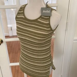 Marled reunited clothing top XS